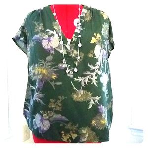 Deep green L.O.G.G. shirt